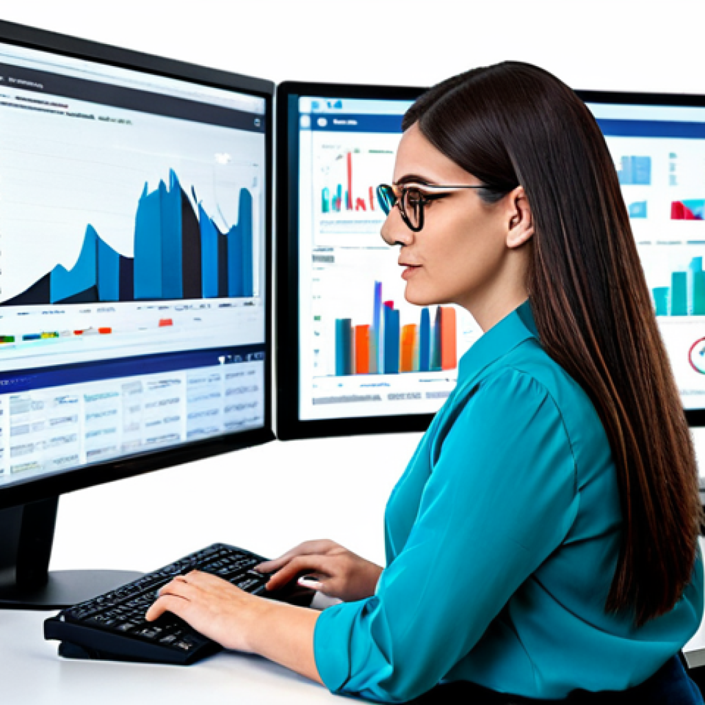 Business Professional Adapting to Trends**

"A professional data analyst, female, wearing a modest business casual outfit with glasses, working at a bright, modern office desk with multiple monitors displaying graphs and news headlines, focused on analyzing real-time social media trends, fully clothed, appropriate attire, safe for work, perfect anatomy, natural proportions, professional digital art, high quality, family-friendly."

**