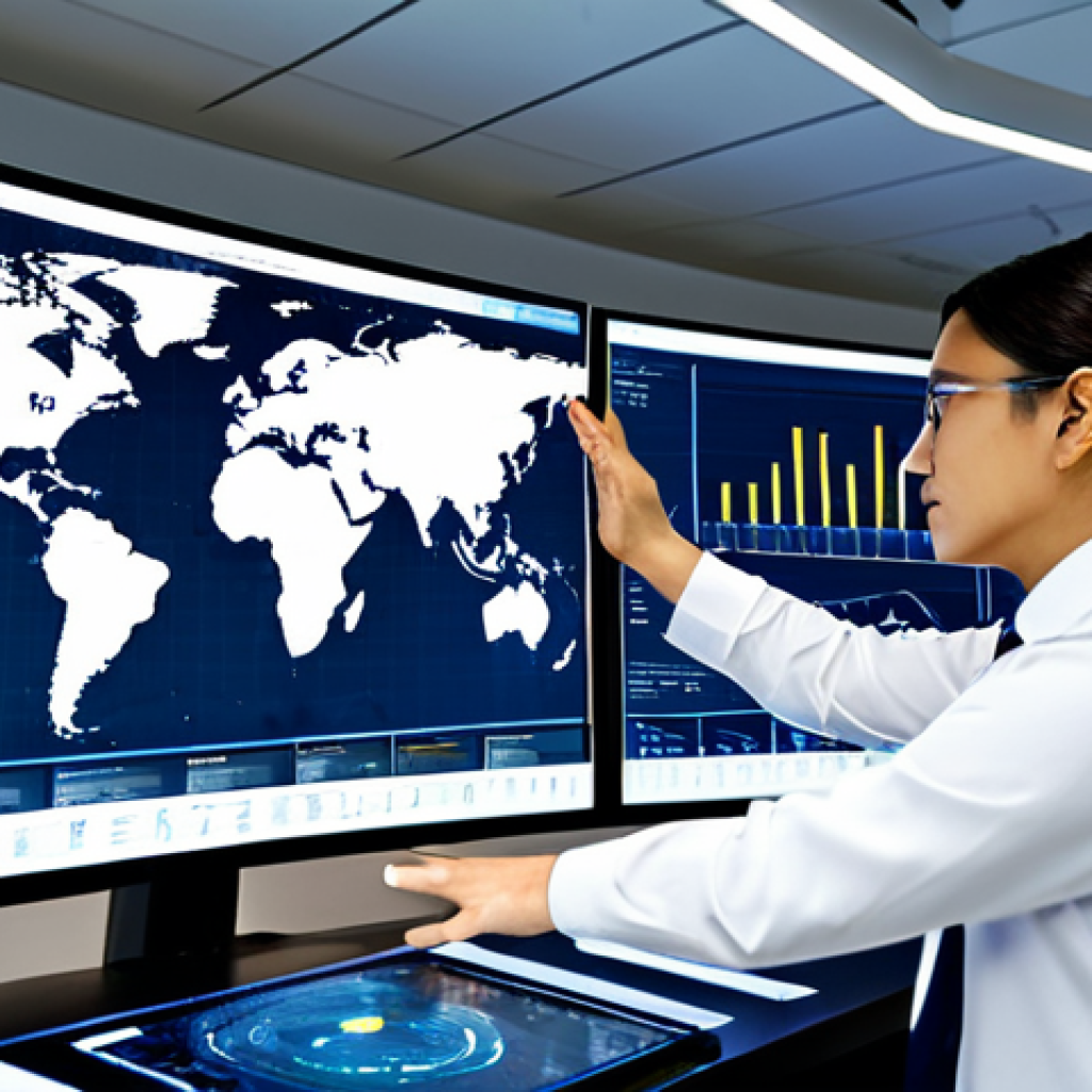 Smart City Data Analysis**
"A brightly lit, futuristic operations center. Data visualizations (graphs, charts, maps) are displayed on large screens. Engineers and data scientists are monitoring the data, collaborating on solutions. Focus on energy efficiency and traffic flow optimization. Safe for work. Appropriate content. Fully clothed. Professional. Perfect anatomy, correct proportions, natural pose, well-formed hands, proper finger count, natural body proportions, professional lighting, high-resolution, detailed environment."
**