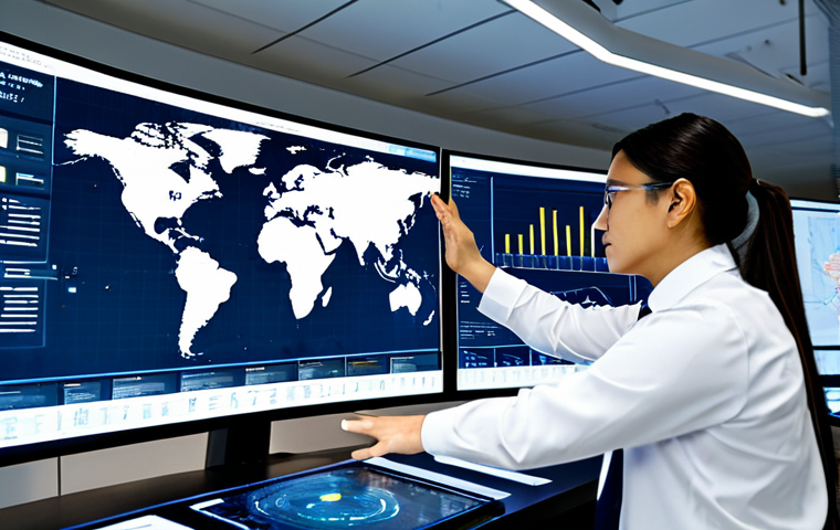 Smart City Data Analysis**

"A brightly lit, futuristic operations center. Data visualizations (graphs, charts, maps) are displayed on large screens. Engineers and data scientists are monitoring the data, collaborating on solutions. Focus on energy efficiency and traffic flow optimization. Safe for work. Appropriate content. Fully clothed. Professional. Perfect anatomy, correct proportions, natural pose, well-formed hands, proper finger count, natural body proportions, professional lighting, high-resolution, detailed environment."

**